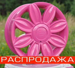 Диск Tansy wheels артикул TW-D03 модель DAISY R16х7.0 ЕТ40 PCD 4-100/108 HUB 73,1 цвет диска PI цвет крышки PI ― Интернет магазин shop.larex.ru