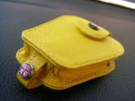 CRB-KF29 Кожаный чехол для ключа Key Fob MINI R56 Classic Style- Желтый