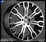 Диски Kyowa Racing KW0187 KR674 22x9,5 ET 50 5-130 DIA 71,6 Цвет-покрытие: MBKF (Audi/Porshe)