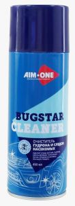 Очиститель гудрона и следов насекомых AIM-ONE 450 мл (аэрозоль). BUGSTAR CLEANER 450ML AC-350 ― Интернет магазин shop.larex.ru