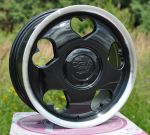 Диск Tansy wheels артикул TW-L01 модель Love R16х7.0 ЕТ35 PCD 4-100/108 HUB 73,1 цвет диска BK/P цвет крышки BK