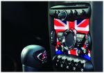 CRB-DE16 Накладка на радио панель для MINI с 2010г.в. Union Jack