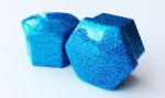 Декоративные колпачки для колесных болтов, гаек TPI-FC14 C192418ABS/GBL 19mm Glitter Blue